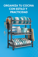 Escurridor De Loza 3 Niveles Premiun