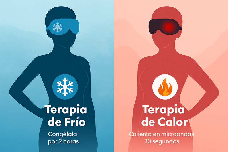 Gorro Gel para Dolor de Cabeza y Migraña - Frio/Caliente