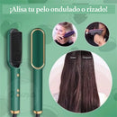 Cepillo 2 en 1 GlowHair– Alisa y riza tu cabello – Logra un peinado de salón en casa en minutos