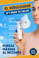 Nebulizador Portátil – El alivio respiratorio inmediato, donde y cuando lo necesites.